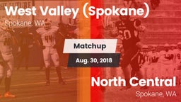 Matchup: West Valley High vs. North Central  2018