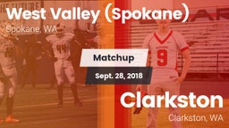 Matchup: West Valley High vs. Clarkston  2018