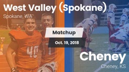 Matchup: West Valley High vs. Cheney  2018