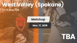 Matchup: West Valley High vs. TBA 2018
