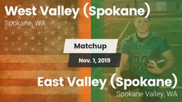 Matchup: West Valley High vs. East Valley  (Spokane) 2019