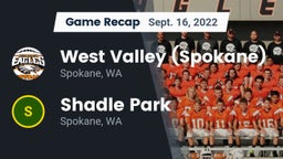 Recap: West Valley  (Spokane) vs. Shadle Park  2022