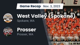 Recap: West Valley  (Spokane) vs. Prosser  2023