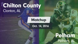 Matchup: Chilton County High vs. Pelham  2016