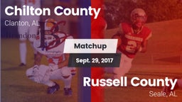 Matchup: Chilton County High vs. Russell County  2017