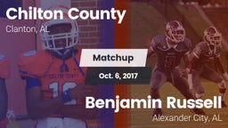 Matchup: Chilton County High vs. Benjamin Russell  2017