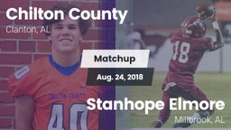 Matchup: Chilton County High vs. Stanhope Elmore  2018