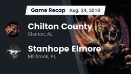 Recap: Chilton County  vs. Stanhope Elmore  2018