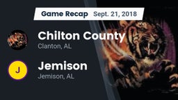 Recap: Chilton County  vs. Jemison  2018