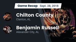 Recap: Chilton County  vs. Benjamin Russell  2018