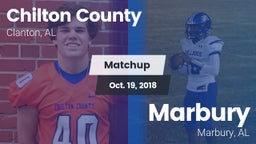 Matchup: Chilton County High vs. Marbury  2018