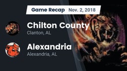 Recap: Chilton County  vs. Alexandria  2018