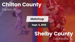 Matchup: Chilton County High vs. Shelby County  2019