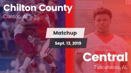Matchup: Chilton County High vs. Central  2019