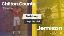 Matchup: Chilton County High vs. Jemison  2019