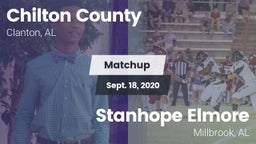 Matchup: Chilton County High vs. Stanhope Elmore  2020