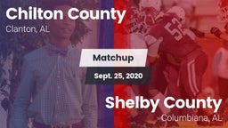 Matchup: Chilton County High vs. Shelby County  2020