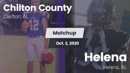 Matchup: Chilton County High vs. Helena  2020