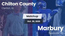 Matchup: Chilton County High vs. Marbury  2020