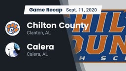 Recap: Chilton County  vs. Calera  2020