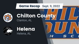 Recap: Chilton County  vs. Helena  2022