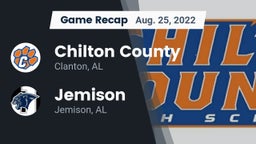 Recap: Chilton County  vs. Jemison  2022