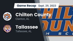 Recap: Chilton County  vs. Tallassee  2023