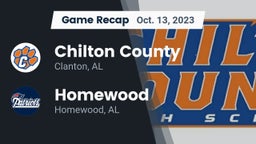 Recap: Chilton County  vs. Homewood  2023