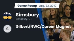 Recap: Simsbury  vs. Gilbert/NWC/Career Magnet 2017