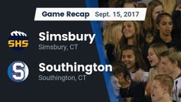Recap: Simsbury  vs. Southington  2017