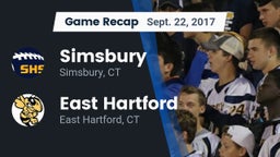 Recap: Simsbury  vs. East Hartford  2017