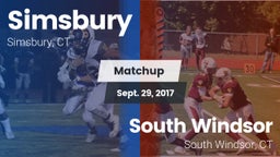 Matchup: Simsbury  vs. South Windsor  2017