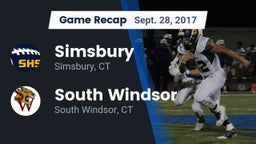 Recap: Simsbury  vs. South Windsor  2017