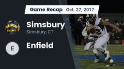 Recap: Simsbury  vs. Enfield 2017