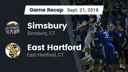 Recap: Simsbury  vs. East Hartford  2018
