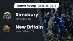 Recap: Simsbury  vs. New Britain  2018