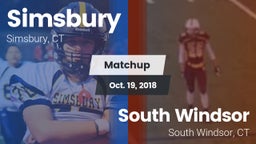Matchup: Simsbury  vs. South Windsor  2018