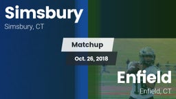 Matchup: Simsbury  vs. Enfield  2018