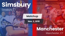 Matchup: Simsbury  vs. Manchester  2018