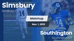 Matchup: Simsbury  vs. Southington  2019