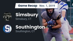 Recap: Simsbury  vs. Southington  2019