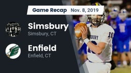 Recap: Simsbury  vs. Enfield  2019