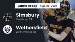 Recap: Simsbury  vs. Wethersfield  2021