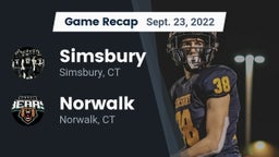 Recap: Simsbury  vs. Norwalk  2022