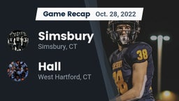 Recap: Simsbury  vs. Hall  2022
