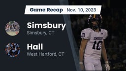 Recap: Simsbury  vs. Hall  2023