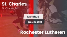 Matchup: St. Charles High Sch vs. Rochester Lutheren 2020