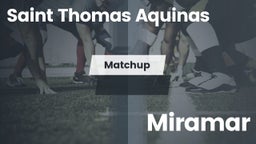 Matchup: Saint Thomas Aquinas vs. Miramar 2016