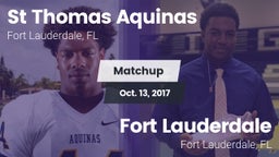 Matchup: St Thomas Aquinas vs. Fort Lauderdale  2017