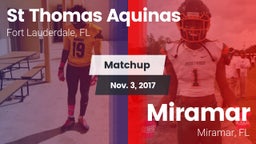 Matchup: St Thomas Aquinas vs. Miramar  2017